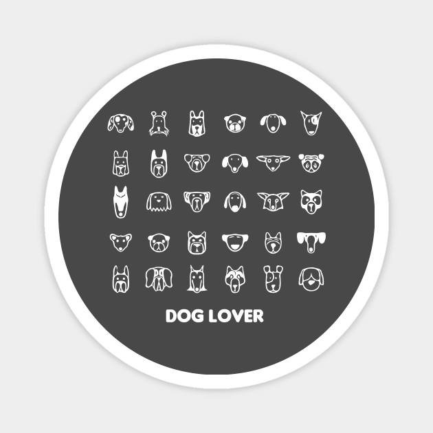 DOG LOVER Magnet by My Dog Is Cutest